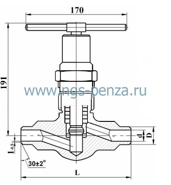 Схема клапана С 21150-015-05 