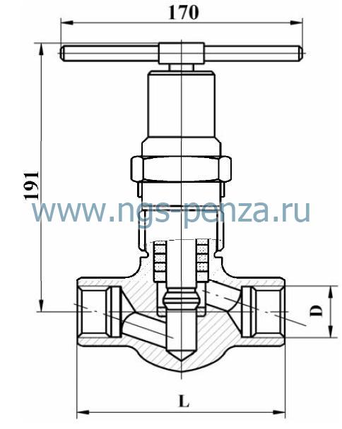 Схема клапана С 21150 