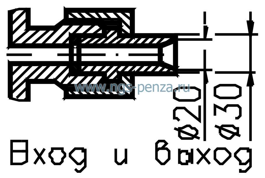 Схема клапана АЗТ-10-15/250 (КС-7141-01) 